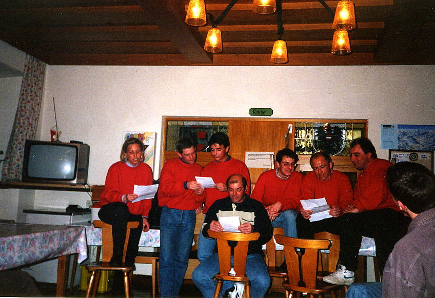 La traditionnelle soir�e moniteurs